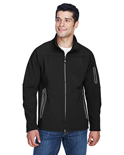 North End 88138 Men Three-Layer Fleece Bonded Soft Shell Technical Jacket at GotApparel