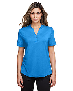 North End NE100W Women Ladies' Jaq Snap-Up Stretch Performance Polo at GotApparel