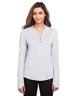 North End NE400W Women Ladies' Jaq Snap-Up Stretch Performance Pullover at GotApparel