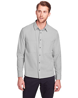 North End NE500 Men Borough Stretch Performance Shirt at GotApparel
