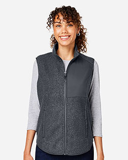 North End NE714W Ladies' Aura Sweater Fleece Vest at GotApparel