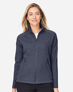 North End NE727W Women's Spirit Textured Full-Zip at GotApparel