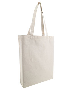 OAD OAD106R  Midweight Recycled Cotton Gusseted Tote at GotApparel