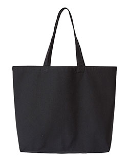 OAD OAD108R Jumbo Recycled Midweight Gusseted Canvas Tote at GotApparel