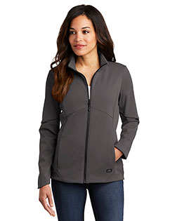 Custom Embroidered OGIO LOG725 Ladies Exaction Soft Shell Jacket at GotApparel