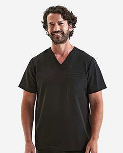 Onna NN200 Men's Limitless V-Neck Stretch Scrub Top at GotApparel