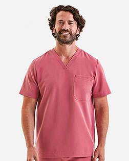 Onna NN200 Men's Limitless V-Neck Stretch Scrub Top at GotApparel