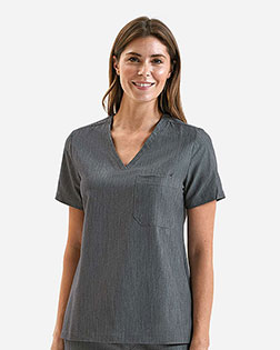 Onna NN300 Women's Limitless V-Neck Stretch Scrub Top at GotApparel