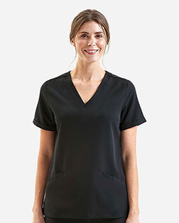 Onna NN310 Women's Invincible V-Neck Stretch Scrub Top at GotApparel