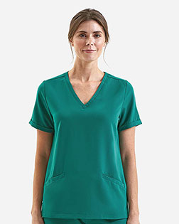 Onna NN310 Women's Invincible V-Neck Stretch Scrub Top at GotApparel