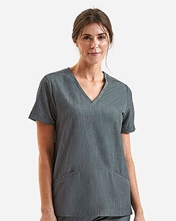 Onna NN310 Women's Invincible V-Neck Stretch Scrub Top at GotApparel