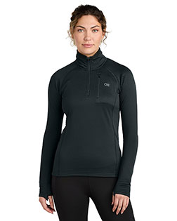 LIMITED EDITION Outdoor Research  Women's Tech Grid 1/4-Zip Fleece OR322263 at GotApparel