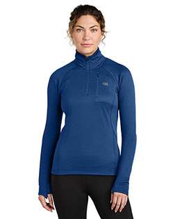 LIMITED EDITION Outdoor Research  Women's Tech Grid 1/4-Zip Fleece OR322263 at GotApparel