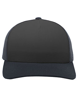 Pacific Headwear 105C  5-Panel Trucker Snapback Cap at GotApparel