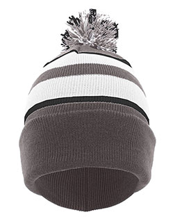 Pacific Headwear 641K  Knit Fold Over Pom-Pom Beanie at GotApparel