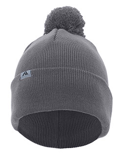Pacific Headwear 641K Knit Fold Over Pom-Pom Beanie at GotApparel