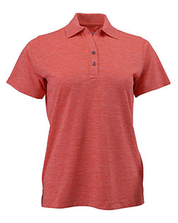 Paragon 131 Women 's Dakota Striated Heather Polo at GotApparel