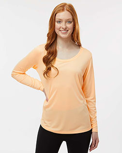 Paragon 214 Women 's Long Islander Performance Long Sleeve T-Shirt at GotApparel