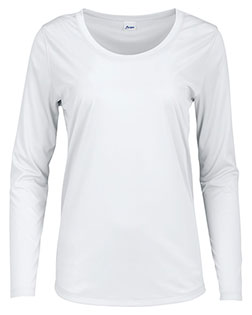 Paragon 214 Women 's Long Islander Performance Long Sleeve T-Shirt at GotApparel