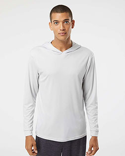 Paragon 220 Men Bahama Performance Hooded Long Sleeve T-Shirt at GotApparel