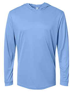 Paragon 220 Men Bahama Performance Hooded Long Sleeve T-Shirt at GotApparel