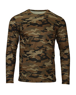 Paragon 238 Men's Woodland Performance Long Sleeve T-Shirt at GotApparel