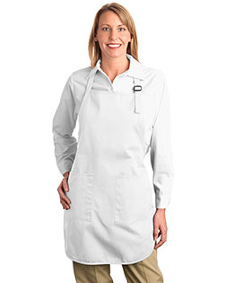 Port Authority A500 Unisex Full Length Apron With Pocket at GotApparel