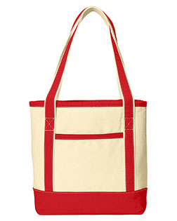 Port Authority BG412 Unisex Cotton Canvas Boat Tote at GotApparel