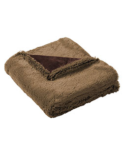 Port Authority BP45 Unisex  ® Faux Fur Blanket. at GotApparel