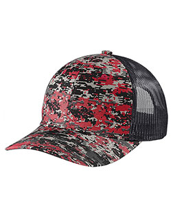 Port Authority C114 Men ® Digi Camo Snapback Trucker Cap at GotApparel