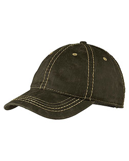 Port Authority C924 Unisex Pigment Print Distressed Cap at GotApparel