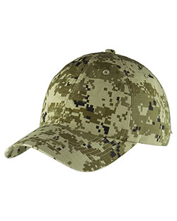 Port Authority C925 Unisex Digital Ripstop Camouflage Cap at GotApparel