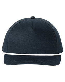 Port Authority Snapback Five-Panel Rope Cap C962 at GotApparel