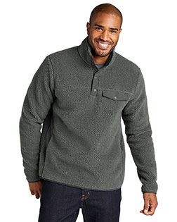 Port Authority Camp Fleece Snap Pullover F140 at GotApparel