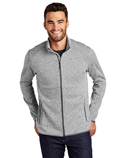 Port Authority F232 Adult Sweater Fleece Jacket at GotApparel