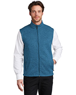 Port Authority F236 Men Sweater Fleece Vest at GotApparel