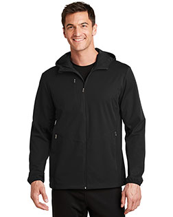 Port Authority J719 Women Active Hooded Soft Shell Jacket at GotApparel