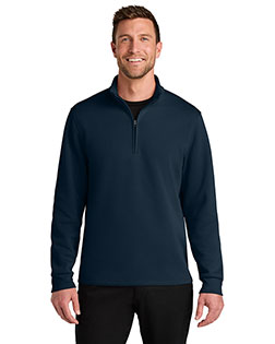 Port Authority K210 ® Wearever Signature Double Pique 1/4-Zip at GotApparel