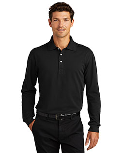 Port Authority K455LS Adult Rapid Dry Long-Sleeve Polo at GotApparel