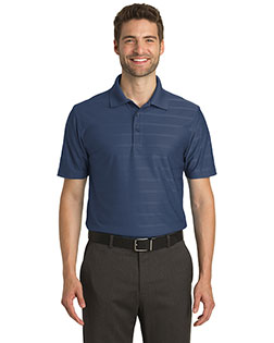 Port Authority K514 Men Horizontal Texture Polo at GotApparel