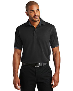 Port Authority K524 Men Dry Zone Colorblock Ottoman Polo at GotApparel