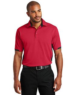 Port Authority K524 Men Dry Zone Colorblock Ottoman Polo at GotApparel