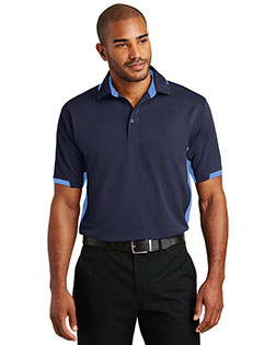 Port Authority K524 Men Dry Zone Colorblock Ottoman Polo at GotApparel