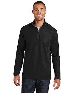 Port Authority K806 Adult Pinpoint Mesh 1/2-Zip at GotApparel