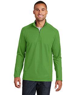 Port Authority K806 Adult Pinpoint Mesh 1/2-Zip at GotApparel