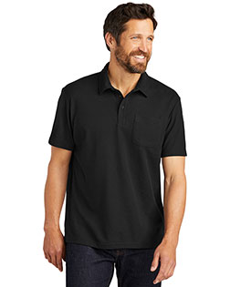 Port Authority C-FREE Cotton Blend Pique Pocket Polo K868 at GotApparel