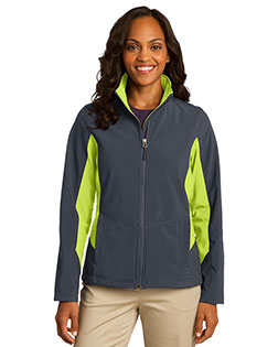 Port Authority L318 Women Core Colorblock Soft Shell Jacket at GotApparel