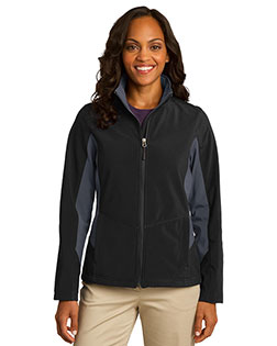 Port Authority L318 Women Core Colorblock Soft Shell Jacket at GotApparel