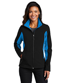 Port Authority L318 Women Core Colorblock Soft Shell Jacket at GotApparel