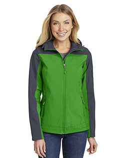 Port Authority L335 Women Hooded Core Soft Shell Jacket at GotApparel